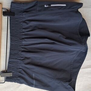 ZYIA Charcoal Women's Athletic Shorts with Zipper Pocket M